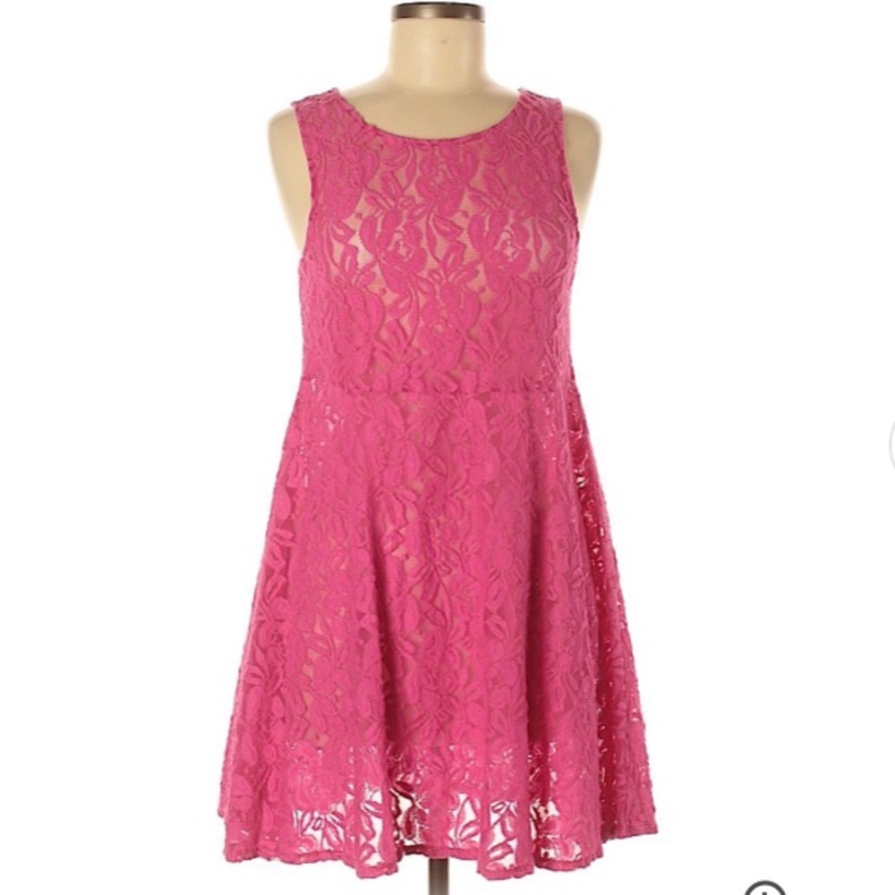 Free People Sheer Lace Dress